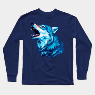 Sky wolf Long Sleeve T-Shirt